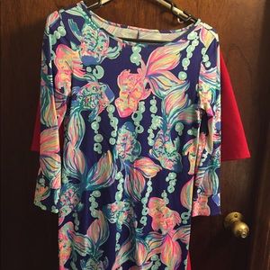 Lilly Pulitzer Marlowe Boat Neck T Shirt Dress